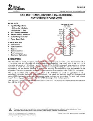 THS1215IPW datasheet  